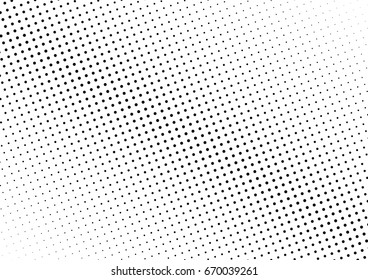 Abstract halftone dotted background. Monochrome grunge pattern with dot and circles.  Vector modern pop art texture for posters, sites, business cards, cover, postcards, labels, stickers layout.