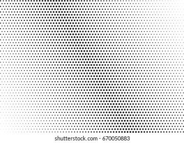 Abstract halftone dotted background. Monochrome grunge pattern with dot and circles.  Vector modern pop art texture for posters, sites, business cards, cover, postcards, labels, stickers layout.