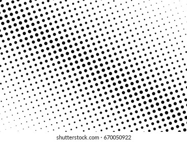 Abstract halftone dotted background. Monochrome grunge pattern with dot and circles.  Vector modern pop art texture for posters, sites, business cards, cover, postcards, labels, stickers layout.