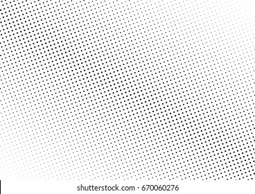 Abstract halftone dotted background. Monochrome grunge pattern with dot and circles.  Vector modern pop art texture for posters, sites, business cards, cover, postcards, labels, stickers layout.