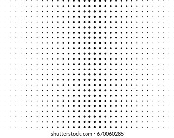 Abstract halftone dotted background. Monochrome grunge pattern with dot and circles.  Vector modern pop art texture for posters, sites, business cards, cover, postcards, labels, stickers layout.
