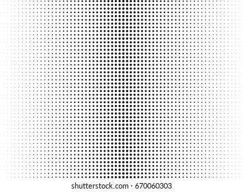 Abstract halftone dotted background. Monochrome grunge pattern with dot and circles.  Vector modern pop art texture for posters, sites, business cards, cover, postcards, labels, stickers layout.