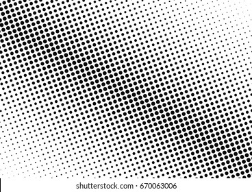 Abstract halftone dotted background. Monochrome grunge pattern with dot and circles.  Vector modern pop art texture for posters, sites, business cards, cover, postcards, labels, stickers layout.