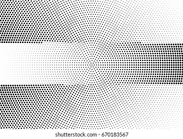 Abstract halftone dotted background. Monochrome grunge pattern with dot and circles.  Vector modern pop art texture for posters, sites, business cards, cover, postcards, labels, stickers layout.