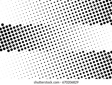 Abstract halftone dotted background. Monochrome grunge pattern with dot and circles.  Vector modern pop art texture for posters, sites, business cards, cover, postcards, labels, stickers layout.