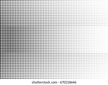Abstract halftone dotted background. Monochrome grunge pattern with dot and circles.  Vector modern pop art texture for posters, sites, business cards, cover, postcards, labels, stickers layout.