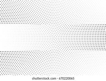 Abstract halftone dotted background. Monochrome grunge pattern with dot and circles.  Vector modern pop art texture for posters, sites, business cards, cover, postcards, labels, stickers layout.