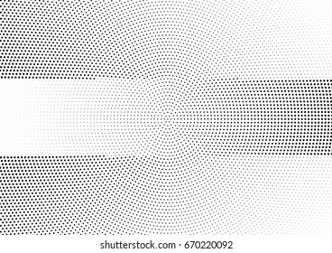 Abstract halftone dotted background. Monochrome grunge pattern with dot and circles.  Vector modern pop art texture for posters, sites, business cards, cover, postcards, labels, stickers layout.