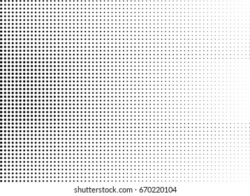 Abstract halftone dotted background. Monochrome grunge pattern with dot and circles.  Vector modern pop art texture for posters, sites, business cards, cover, postcards, labels, stickers layout.