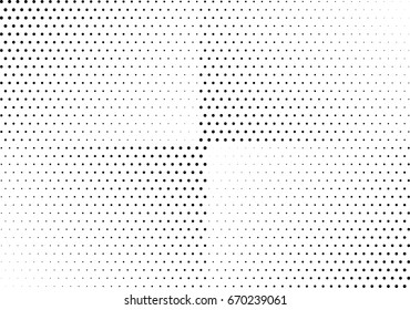 Abstract halftone dotted background. Monochrome grunge pattern with dot and circles.  Vector modern pop art texture for posters, sites, business cards, cover, postcards, labels, stickers layout.