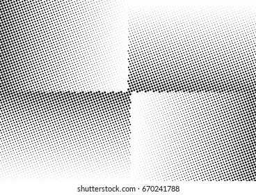 Abstract halftone dotted background. Monochrome grunge pattern with dot and circles.  Vector modern pop art texture for posters, sites, business cards, cover, postcards, labels, stickers layout.