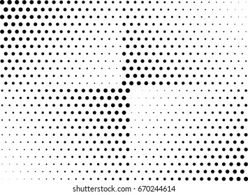 Abstract halftone dotted background. Monochrome grunge pattern with dot and circles.  Vector modern pop art texture for posters, sites, business cards, cover, postcards, labels, stickers layout.