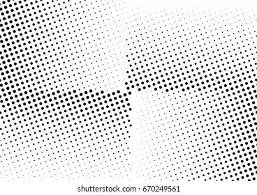 Abstract halftone dotted background. Monochrome grunge pattern with dot and circles.  Vector modern pop art texture for posters, sites, business cards, cover, postcards, labels, stickers layout.