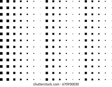 Abstract halftone dotted background. Monochrome grunge pattern with square.  Vector modern pop art texture for posters, sites, cover, business cards, postcards, grunge art, labels layout, stickers.