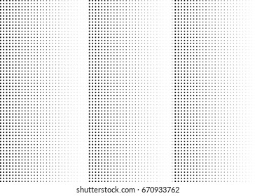 Abstract halftone dotted background. Monochrome grunge pattern with square.  Vector modern pop art texture for posters, sites, cover, business cards, postcards, grunge art, labels layout, stickers.