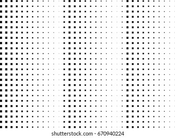 Abstract halftone dotted background. Monochrome grunge pattern with square.  Vector modern pop art texture for posters, sites, cover, business cards, postcards, grunge art, labels layout, stickers.