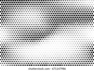 Abstract halftone dotted background. Monochrome grunge pattern with dot and circles.  Vector modern pop art texture for posters, sites, business cards, cover, postcards, labels, stickers layout.