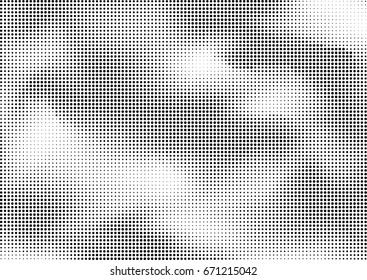 Abstract halftone dotted background. Monochrome grunge pattern with dot and circles.  Vector modern pop art texture for posters, sites, business cards, cover, postcards, labels, stickers layout.