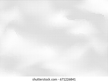 Abstract halftone dotted background. Monochrome grunge pattern with dot and circles.  Vector modern pop art texture for posters, sites, business cards, cover, postcards, labels, stickers layout.