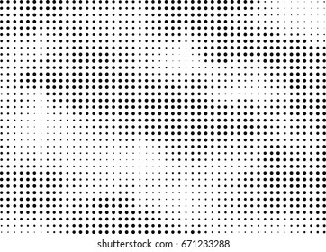 Abstract halftone dotted background. Monochrome grunge pattern with dot and circles.  Vector modern pop art texture for posters, sites, business cards, cover, postcards, labels, stickers layout.