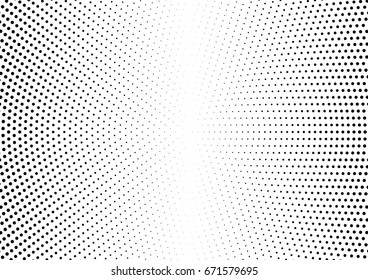 Abstract halftone dotted background. Monochrome grunge pattern with dot and circles.  Vector modern pop art texture for posters, sites, business cards, cover, postcards, labels, stickers layout.