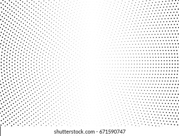 Abstract halftone dotted background. Monochrome grunge pattern with dot and circles.  Vector modern pop art texture for posters, sites, business cards, cover, postcards, labels, stickers layout.