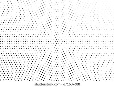 Abstract halftone dotted background. Monochrome grunge pattern with dot and circles.  Vector modern pop art texture for posters, sites, business cards, cover, postcards, labels, stickers layout.