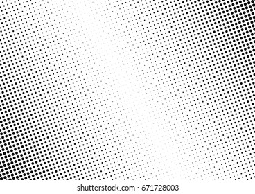 Abstract halftone dotted background. Monochrome grunge pattern with dot and circles.  Vector modern pop art texture for posters, sites, business cards, cover, postcards, labels, stickers layout.