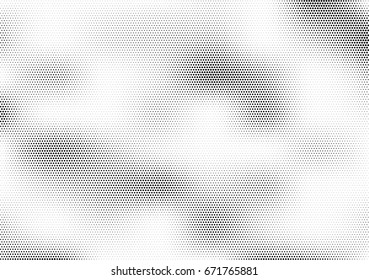 Abstract halftone dotted background. Monochrome grunge pattern with dot and circles.  Vector modern pop art texture for posters, sites, business cards, cover, postcards, labels, stickers layout.