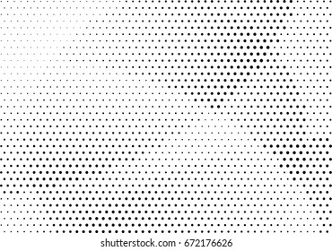 Abstract halftone dotted background. Monochrome grunge pattern with dot and circles.  Vector modern pop art texture for posters, sites, business cards, cover, postcards, labels, stickers layout.