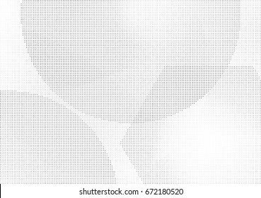 Abstract halftone dotted background. Monochrome grunge pattern with dot and circles.  Vector modern pop art texture for posters, sites, business cards, cover, postcards, labels, stickers layout.