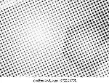Abstract halftone dotted background. Monochrome grunge pattern with dot and circles.  Vector modern pop art texture for posters, sites, business cards, cover, postcards, labels, stickers layout.