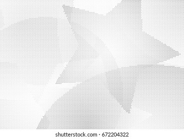 Abstract halftone dotted background. Monochrome grunge pattern with dot and circles.  Vector modern pop art texture for posters, sites, business cards, cover, postcards, labels, stickers layout.