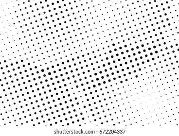 Abstract halftone dotted background. Monochrome grunge pattern with dot and circles.  Vector modern pop art texture for posters, sites, business cards, cover, postcards, labels, stickers layout.
