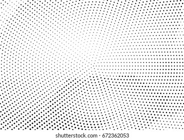 Abstract halftone dotted background. Monochrome grunge pattern with dot and circles.  Vector modern pop art texture for posters, sites, business cards, cover, postcards, labels, stickers layout.