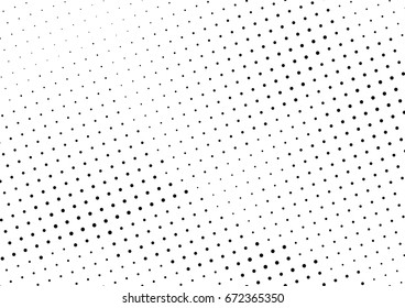 Abstract halftone dotted background. Monochrome grunge pattern with dot and circles.  Vector modern pop art texture for posters, sites, business cards, cover, postcards, labels, stickers layout.
