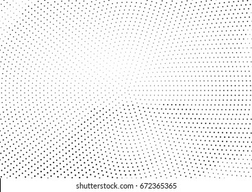 Abstract halftone dotted background. Monochrome grunge pattern with dot and circles.  Vector modern pop art texture for posters, sites, business cards, cover, postcards, labels, stickers layout.