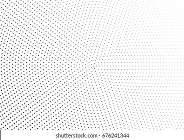 Abstract halftone dotted background. Monochrome pattern with dot and circles.  Vector modern pop art texture for posters, sites, business cards, cover postcards, interior design, labels, stickers.
