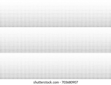 Abstract halftone dotted background. Monochrome pattern with square.  Vector modern pop art texture for posters, sites, cover, business cards, postcards, grunge art, labels layout, stickers.