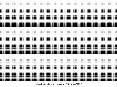 Abstract halftone dotted background. Monochrome pattern with square.  Vector modern pop art texture for posters, sites, cover, business cards, postcards, grunge art, labels layout, stickers.