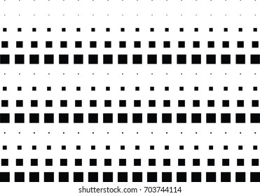 Abstract halftone dotted background. Monochrome pattern with square.  Vector modern pop art texture for posters, sites, cover, business cards, postcards, grunge art, labels layout, stickers.
