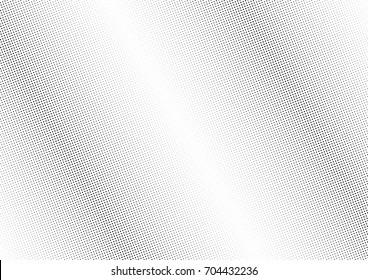 Abstract halftone dotted background. Monochrome futuristic grunge pattern, stars.  Vector modern optical pop art texture for posters, site, postcard, cover, labels, vintage sticker, mock-up layout.