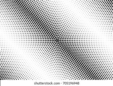 Abstract halftone dotted background. Monochrome pattern with square.  Vector modern pop art texture for posters, sites, cover, business cards, postcards, grunge art, labels layout, stickers.