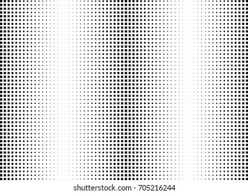 Abstract halftone dotted background. Monochrome pattern with square.  Vector modern pop art texture for posters, sites, cover, business cards, postcards, grunge art, labels layout, stickers.