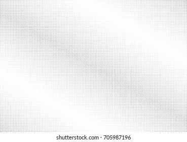 Abstract halftone dotted background. Monochrome futuristic grunge pattern, stars.  Vector modern optical pop art texture for posters, site, postcard, cover, labels, vintage sticker, mock-up layout.