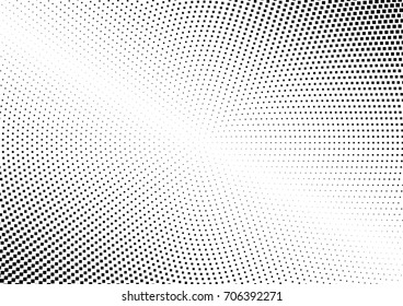Abstract halftone dotted background. Monochrome pattern with square.  Vector modern pop art texture for posters, sites, cover, business cards, postcards, grunge art, labels layout, stickers.