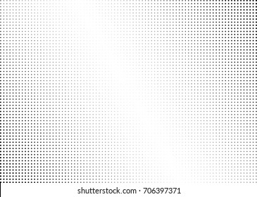 Abstract halftone dotted background. Monochrome pattern with square.  Vector modern pop art texture for posters, sites, cover, business cards, postcards, grunge art, labels layout, stickers.