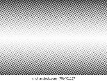 Abstract halftone dotted background. Monochrome pattern with square.  Vector modern pop art texture for posters, sites, cover, business cards, postcards, grunge art, labels layout, stickers.