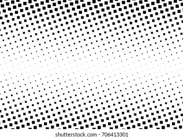Abstract halftone dotted background. Monochrome pattern with square.  Vector modern pop art texture for posters, sites, cover, business cards, postcards, grunge art, labels layout, stickers.