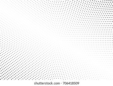 Abstract halftone dotted background. Monochrome pattern with square.  Vector modern pop art texture for posters, sites, cover, business cards, postcards, grunge art, labels layout, stickers.